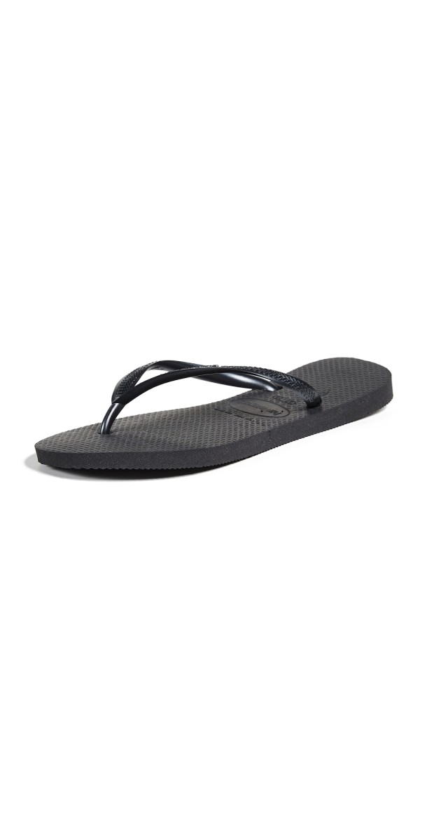 Havaianas Slim Flip Flops Black