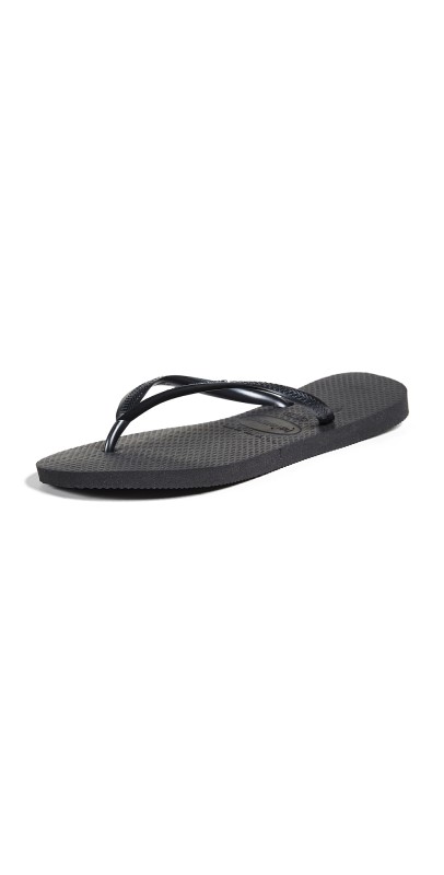 Havaianas Slim Flip Flops Black