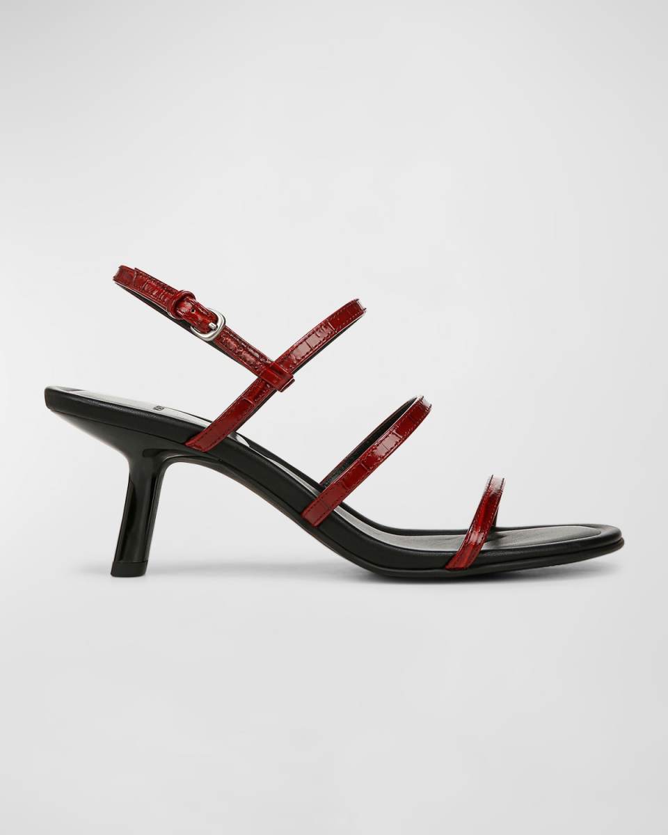 Josie Croco Slingback Sandals