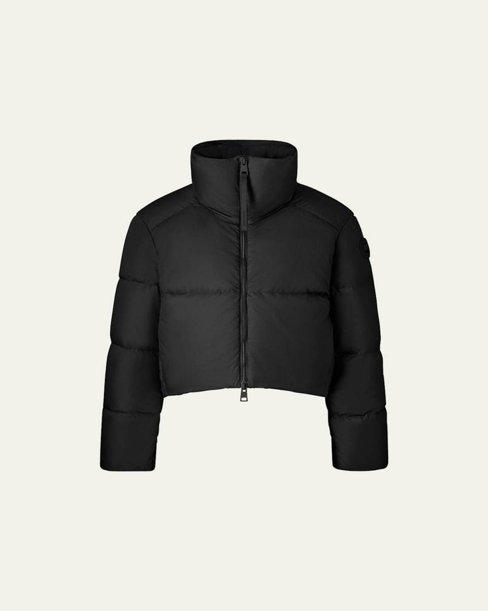 Garnet Cropped Puffer