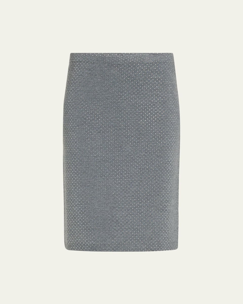 Winslet Rhinestone Pencil Skirt