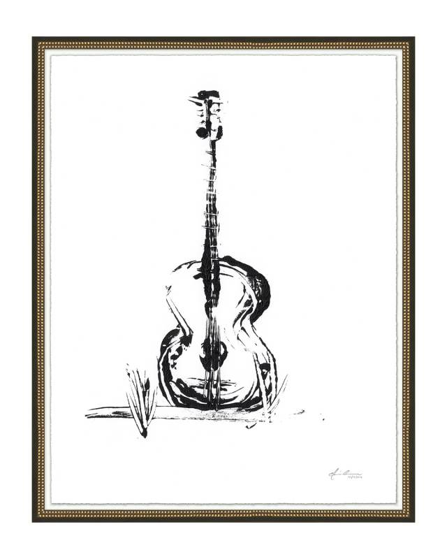 "Guitar Solo 1" Giclee Print by Chris Coleman