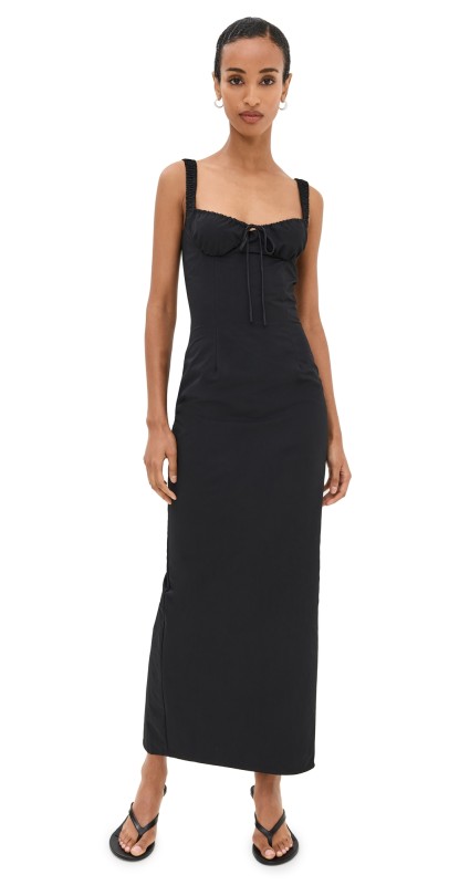 Lioness Hot Nights Maxi Dress Onyx