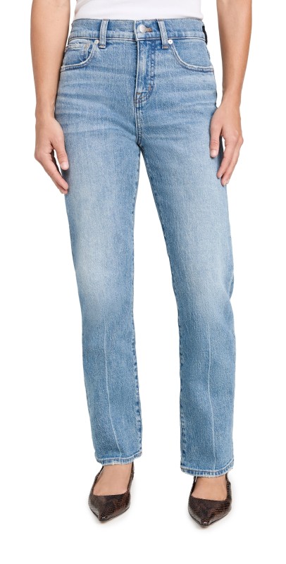 Madewell Petite 90s Straight Jeans Rondell Wash