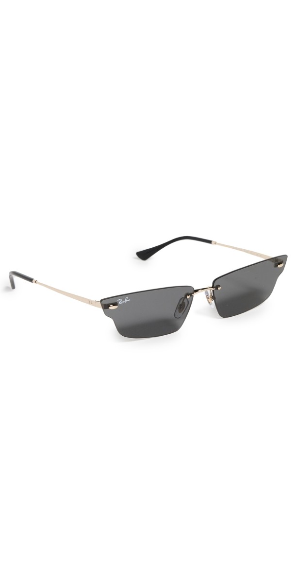 Ray-Ban RB3731 Butterfly Sunglasses Light Gold