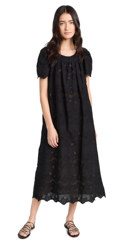 Natalie Martin Collection Sienna Dress Geranium Midnight