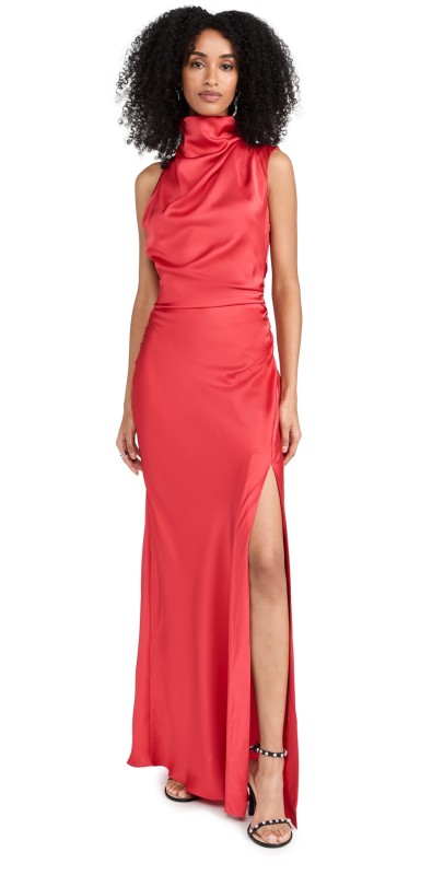 MISHA Constantina Gown Red