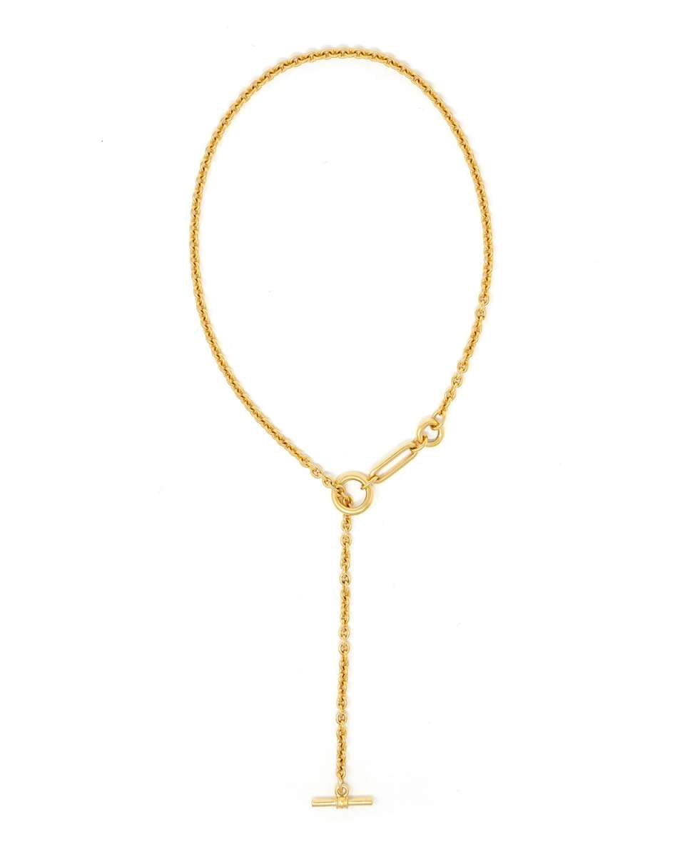 Gold Small Link Chain Necklace