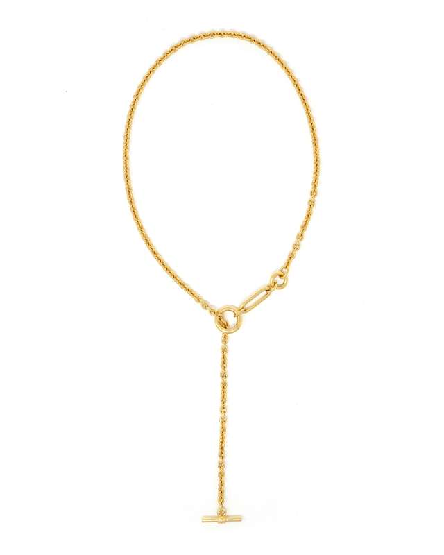 Gold Small Link Chain Necklace