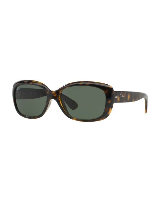 Gradient Nylon Rectangle Sunglasses