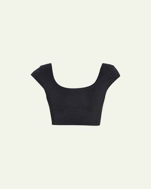 Jet Twisted Cap-Sleeve B