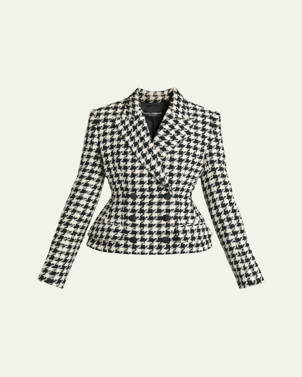 Pied De Poule Wool Dolce Jacket