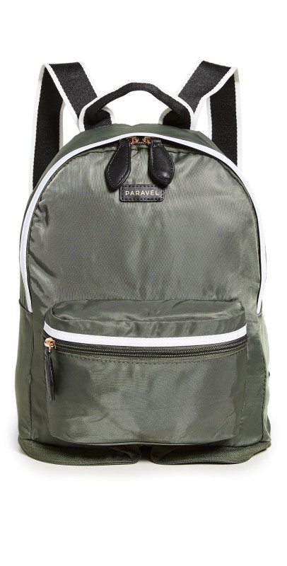 Paravel Mini Fold Up Backpack Safari Green