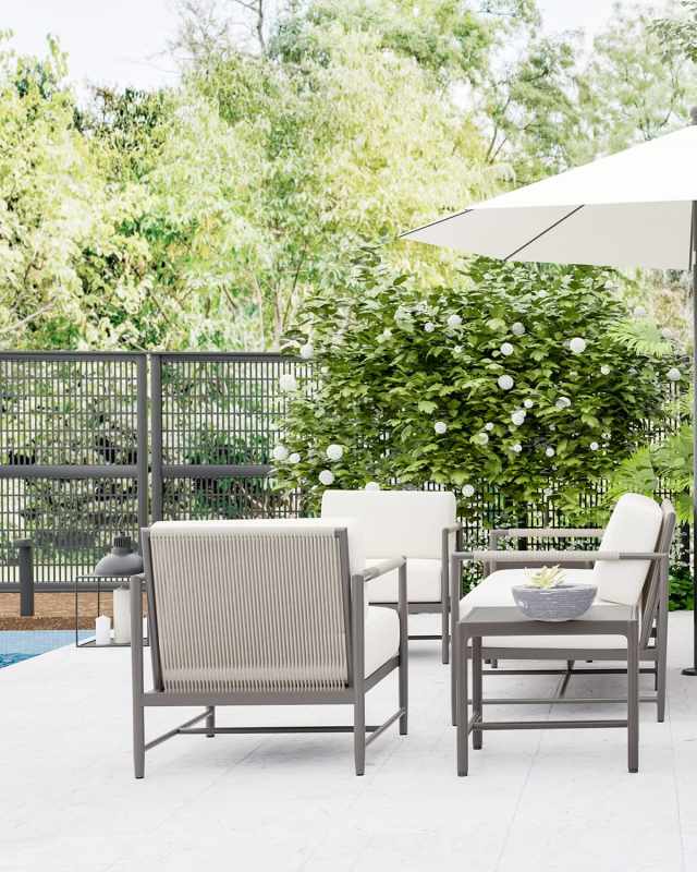 Pietra Outdoor Club Chair