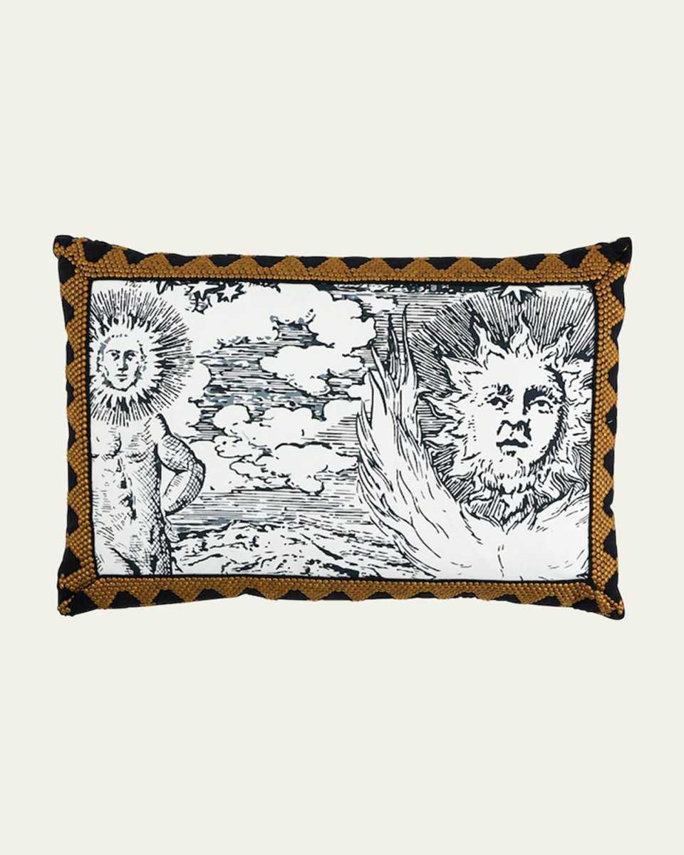 Tim Tim & Modern Toile Pillow