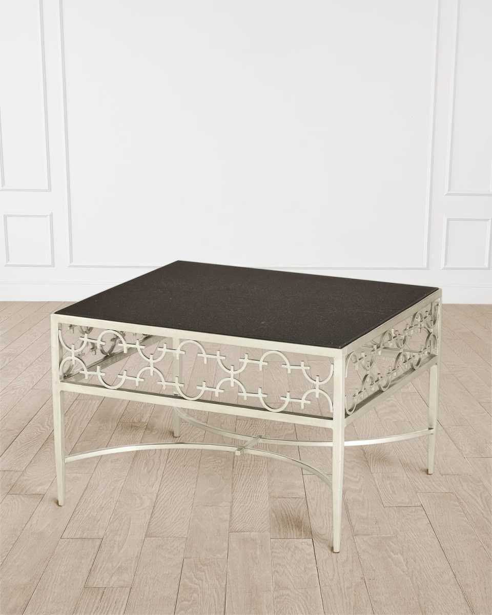 C-Fret Silver Cocktail Tabl
