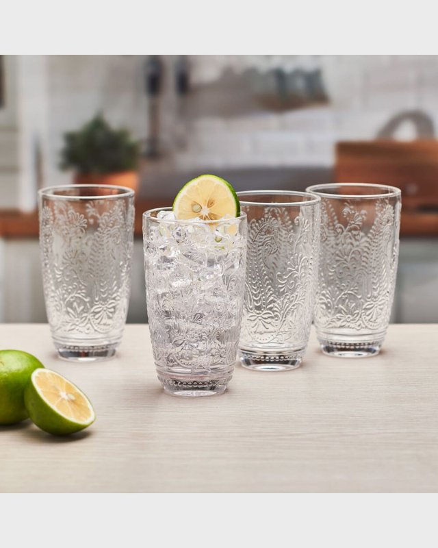 Maddi Highball Glasses, Set of 4