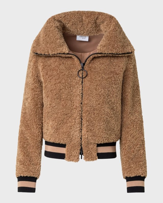Faux Fur Bomber Jacket