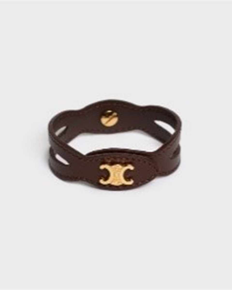Brass & Leather Bracelet