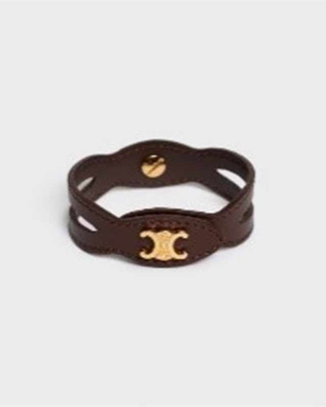 Brass & Leather Bracelet