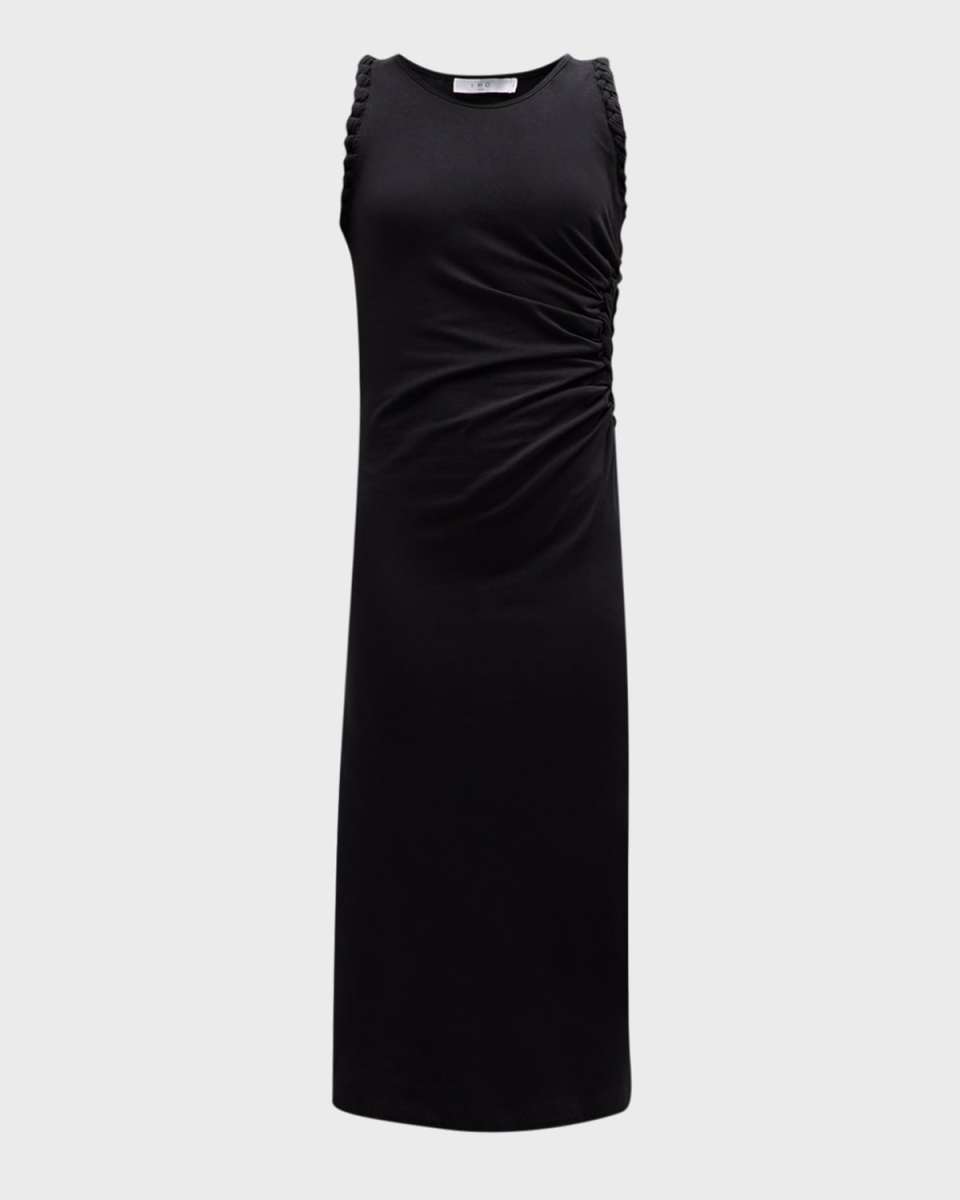 Amel Twist Cut-Out Midi Dress