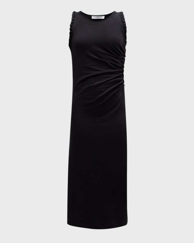 Amel Twist Cut-Out Midi Dress