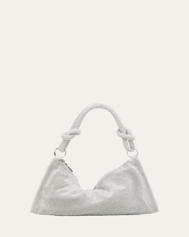 Hera Nano Knotted Embellished Shoulder Bag