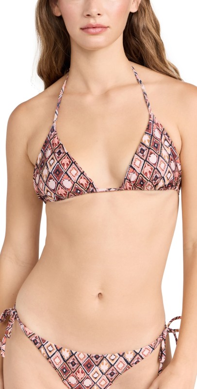 Peixoto Fifi Bikini Top Moroccan Desert