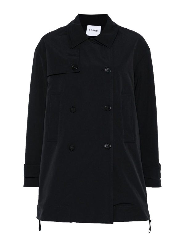 Aspesi Veste Casual - Bleu Foncé