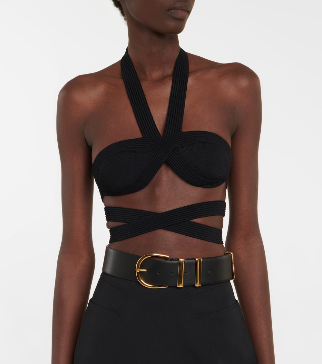 Khaite Rooke halterneck bralette