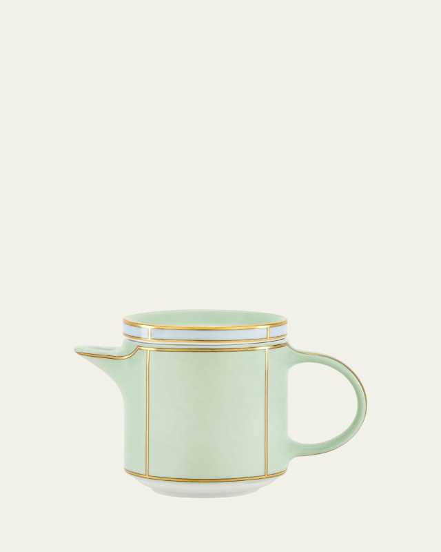 Diva Coffeepot with Cover, Verde