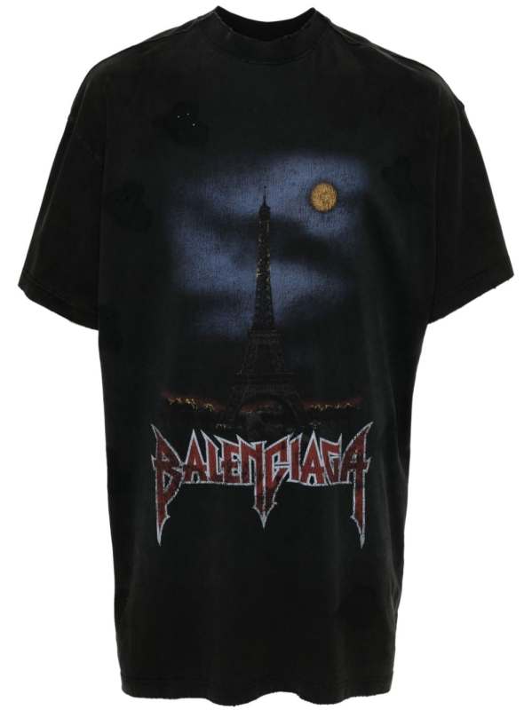 Paris Moon T-shirt