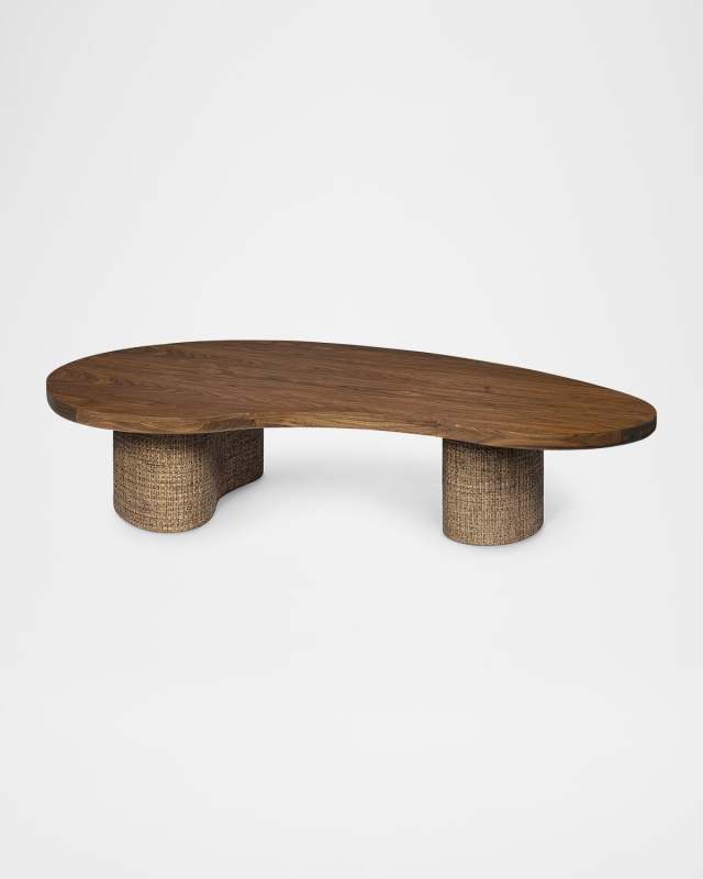 Zoey Large Walnut Coffee Table