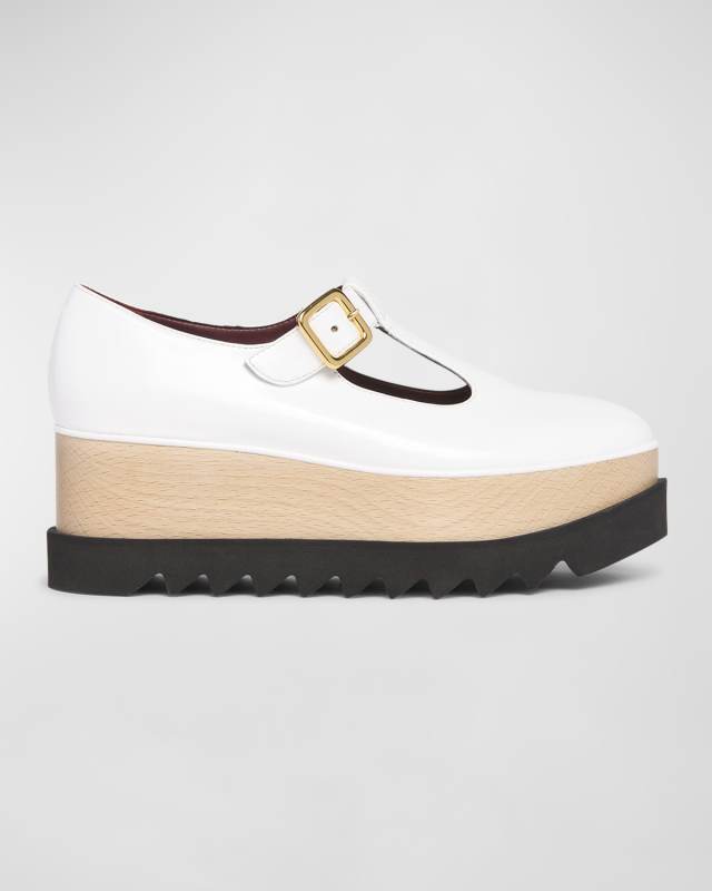 Elyse Vegan Mary Jane Platform Loafers