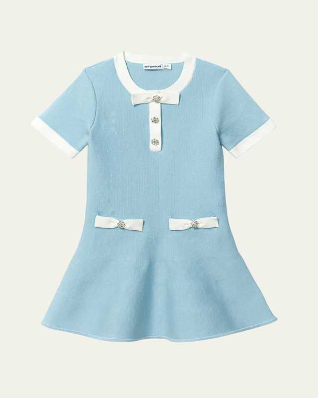 Girl's Mini Knit Dress, Size 3T-12