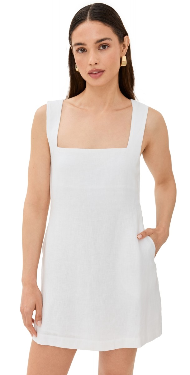 POSSE Alice Mini Dress Ivory