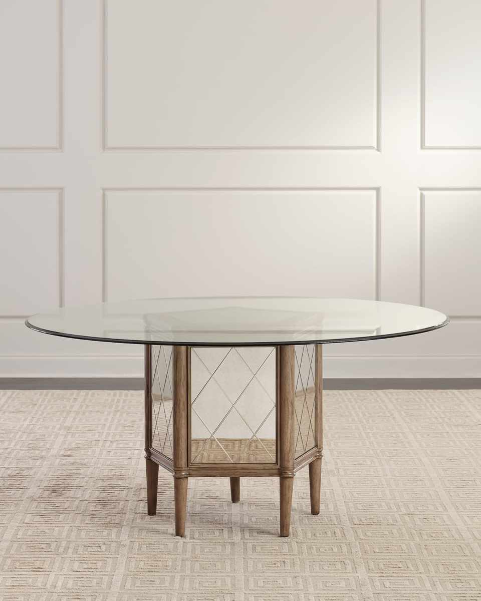 Alisa Round Pedestal Dining Table