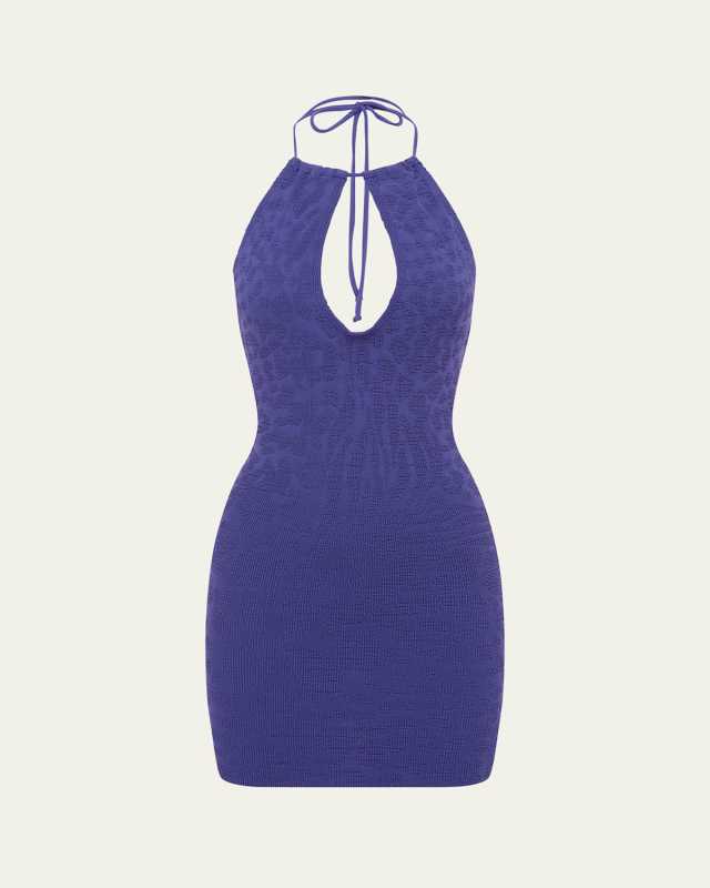 Sapphire Animalia Bisou Mini Dress