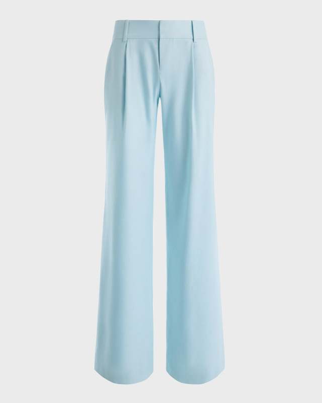 Eric Low-Rise Wide-Leg Pants
