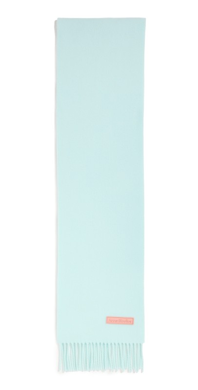 Acne Studios Vesta Skinny Scarf Mint Gr