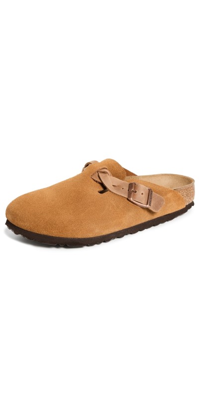Birkenstock Boston Braid Clogs Mink