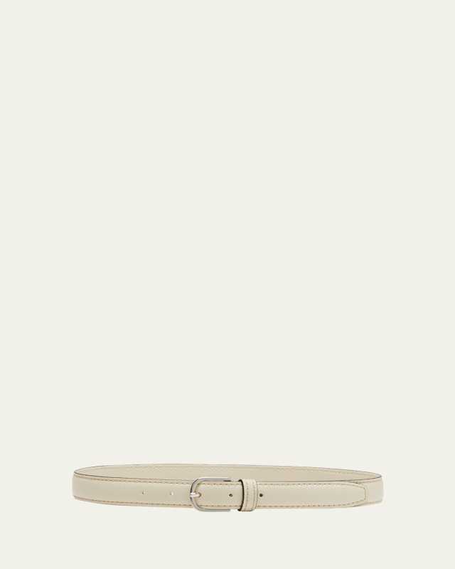 Slim Trouser Leather Belt