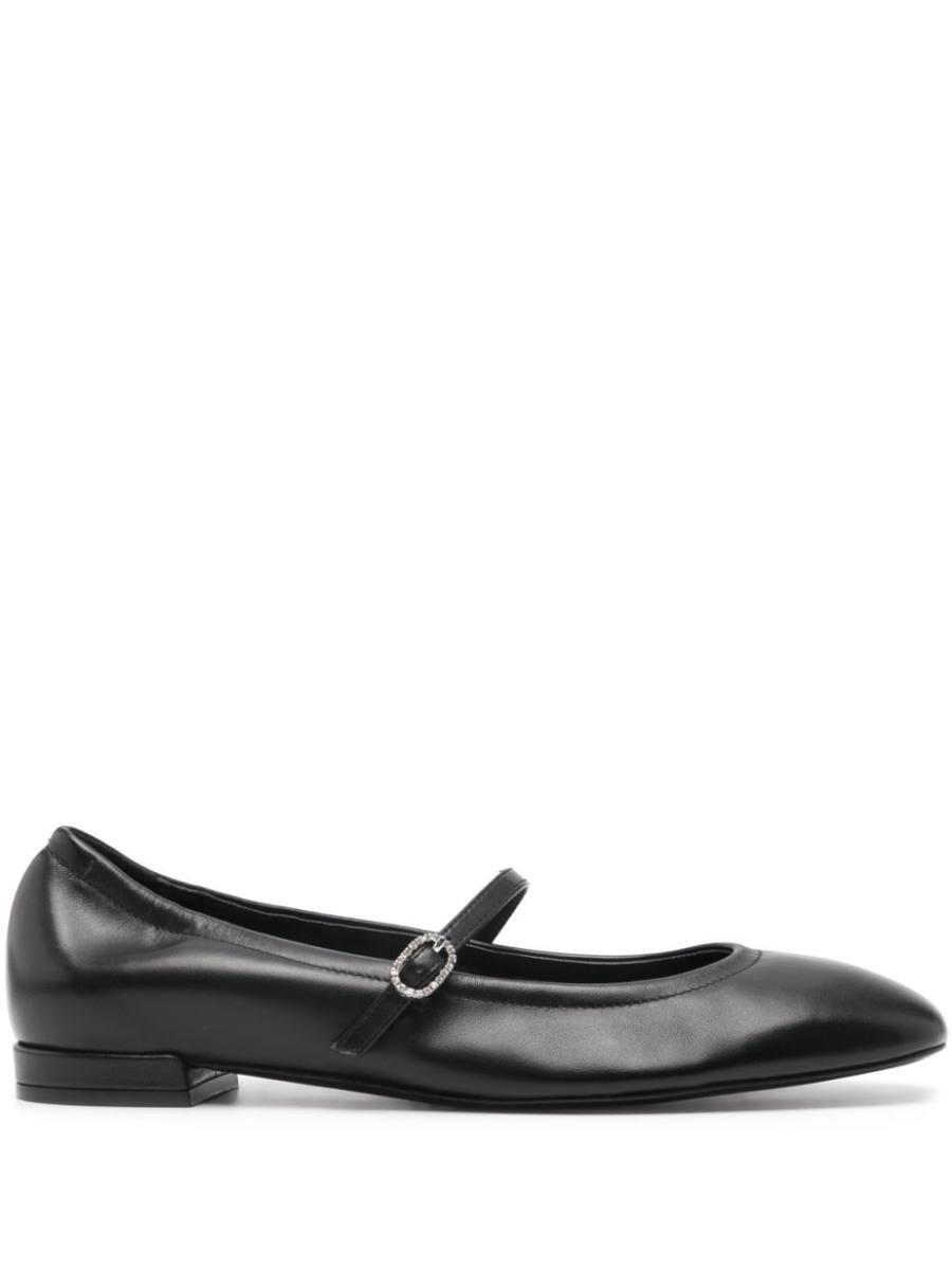 Claris leather ballerina shoes
