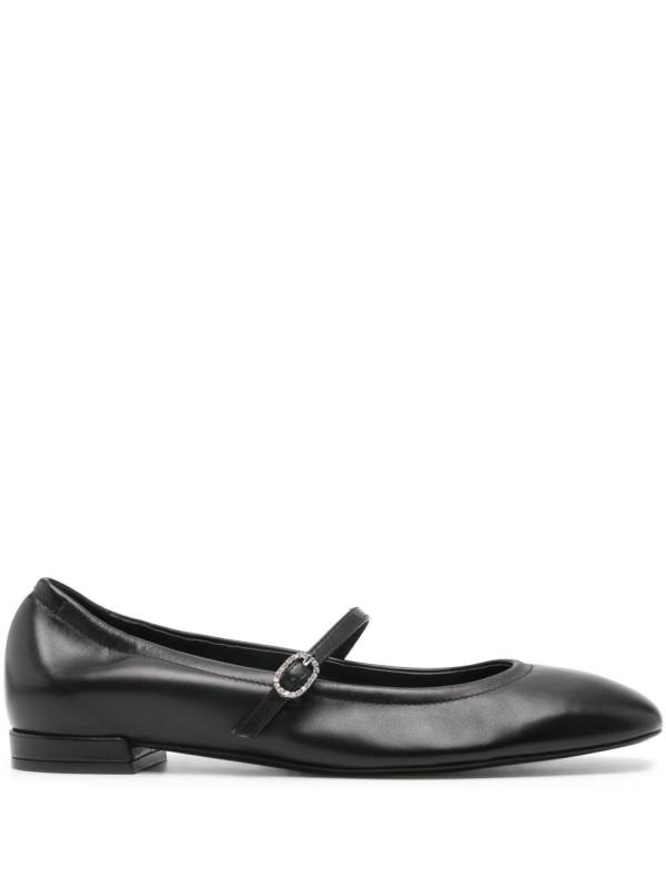 Claris leather ballerina shoes