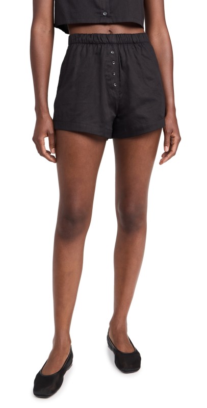 Leset Yoko Boxer Shorts Black