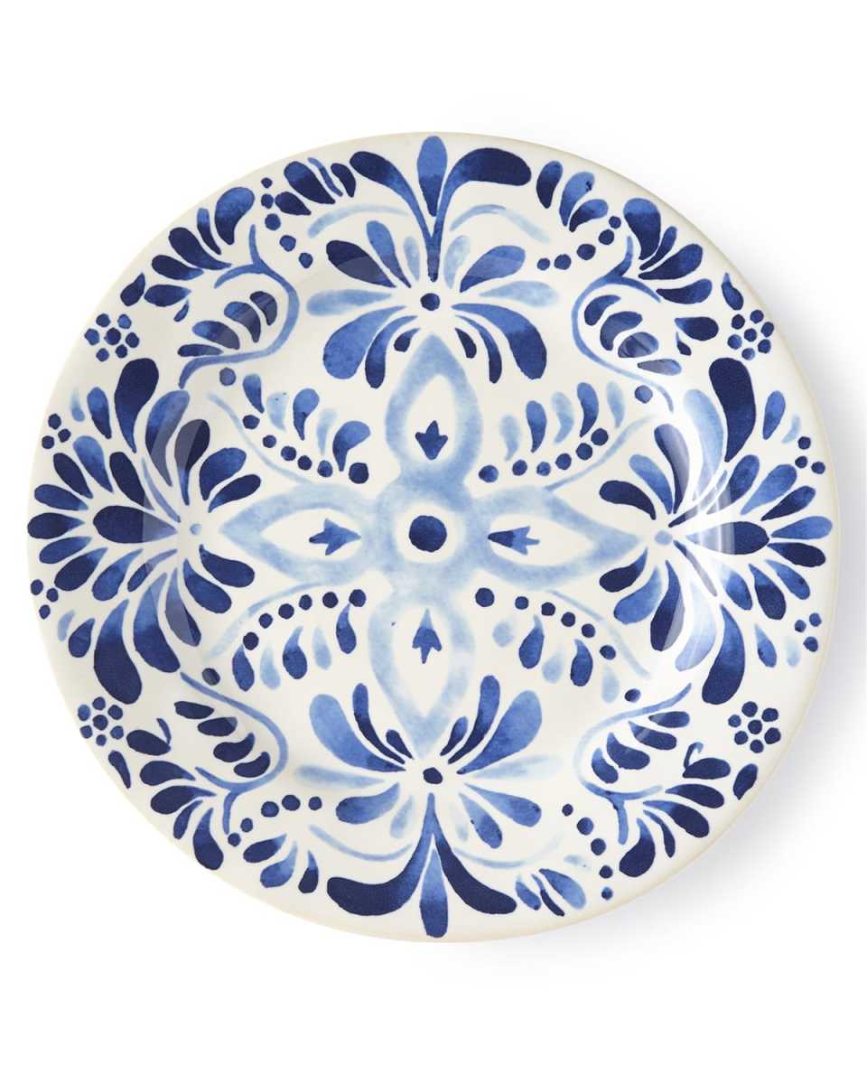 Iberian Dessert/Salad Plate - Indigo
