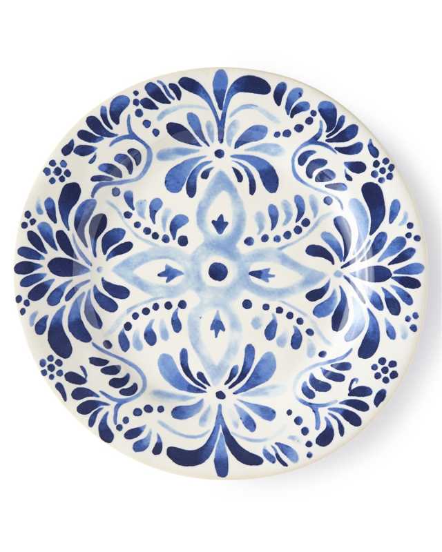 Iberian Dessert/Salad Plate - Indigo
