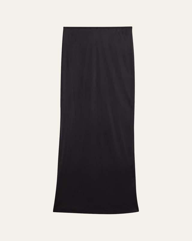 Fluid Jersey Maxi Skirt
