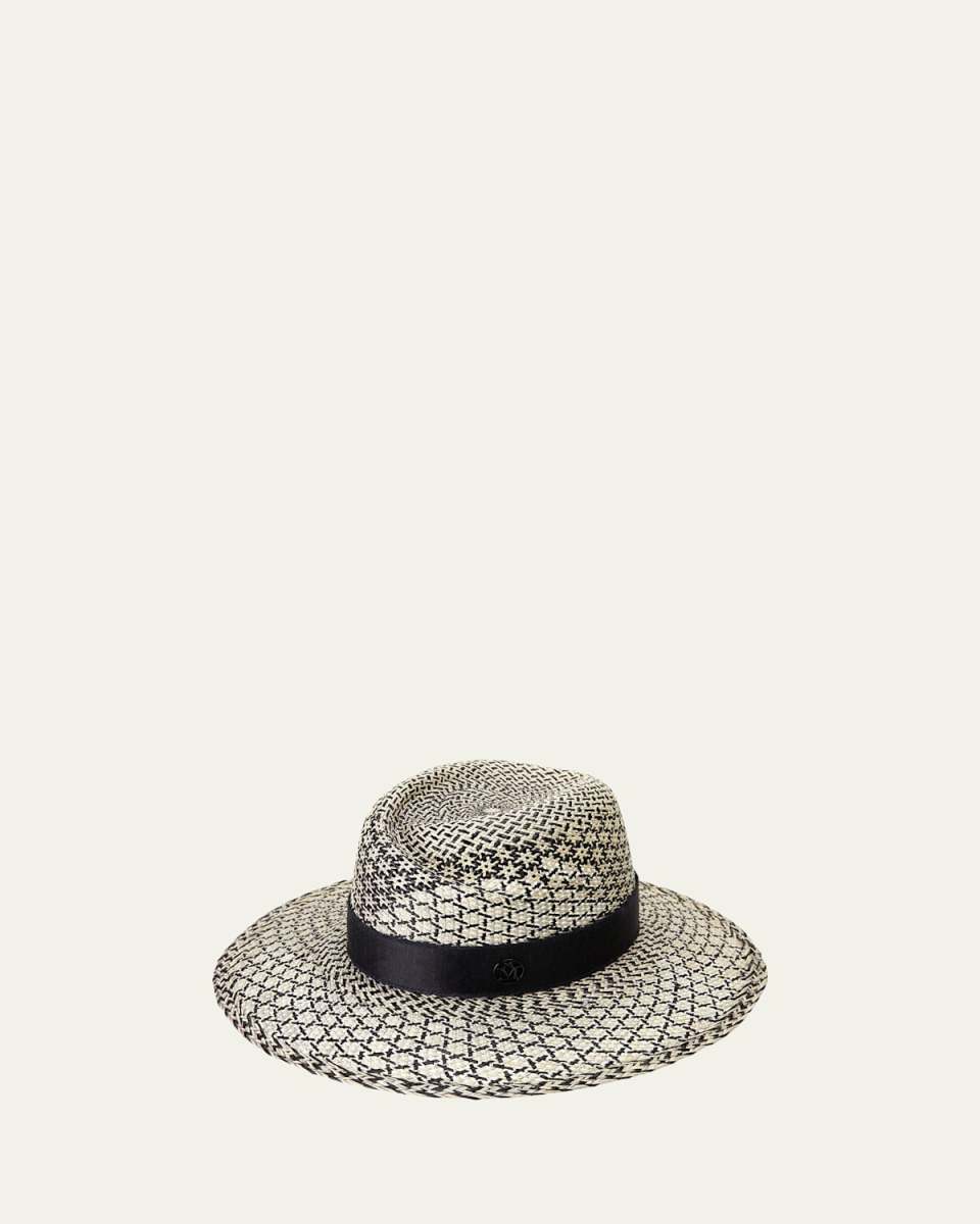 Virginie Woven Brisa Straw Fedora