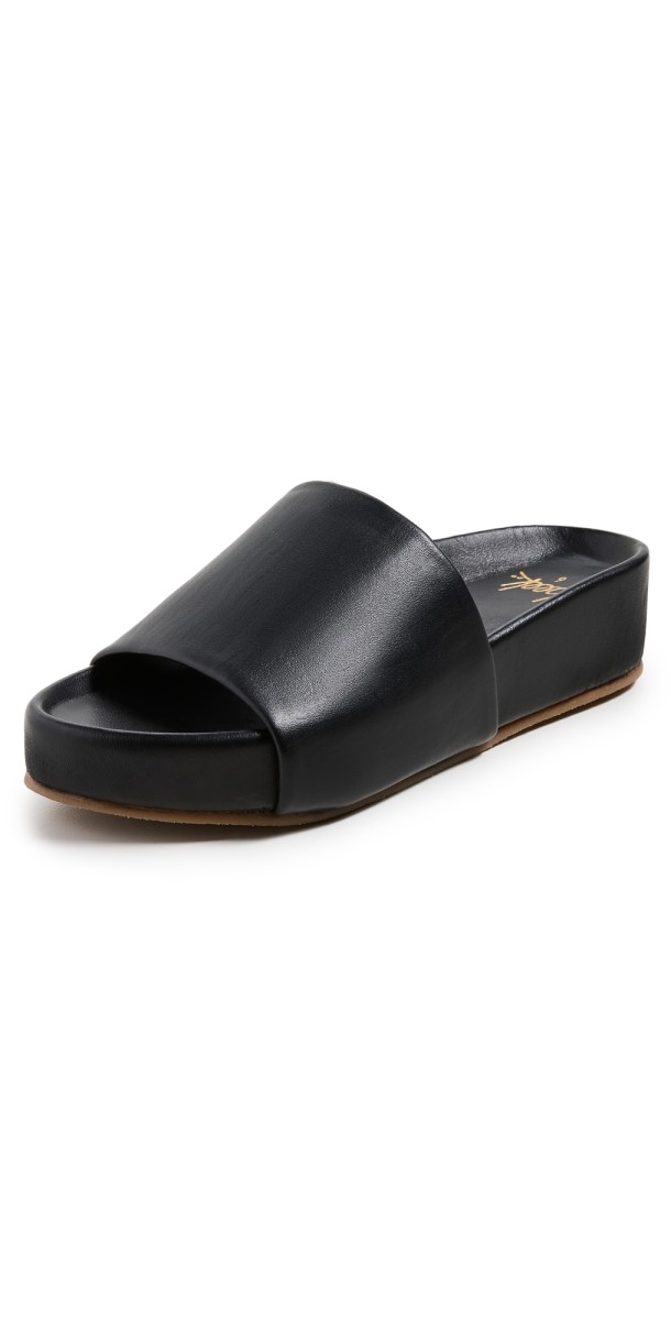 beek Pelican Sandals Black/Black